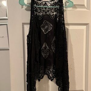 Lace vest